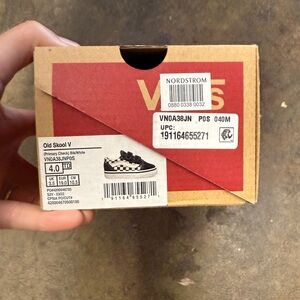 Vans Old Skool V Black and White Sneakers